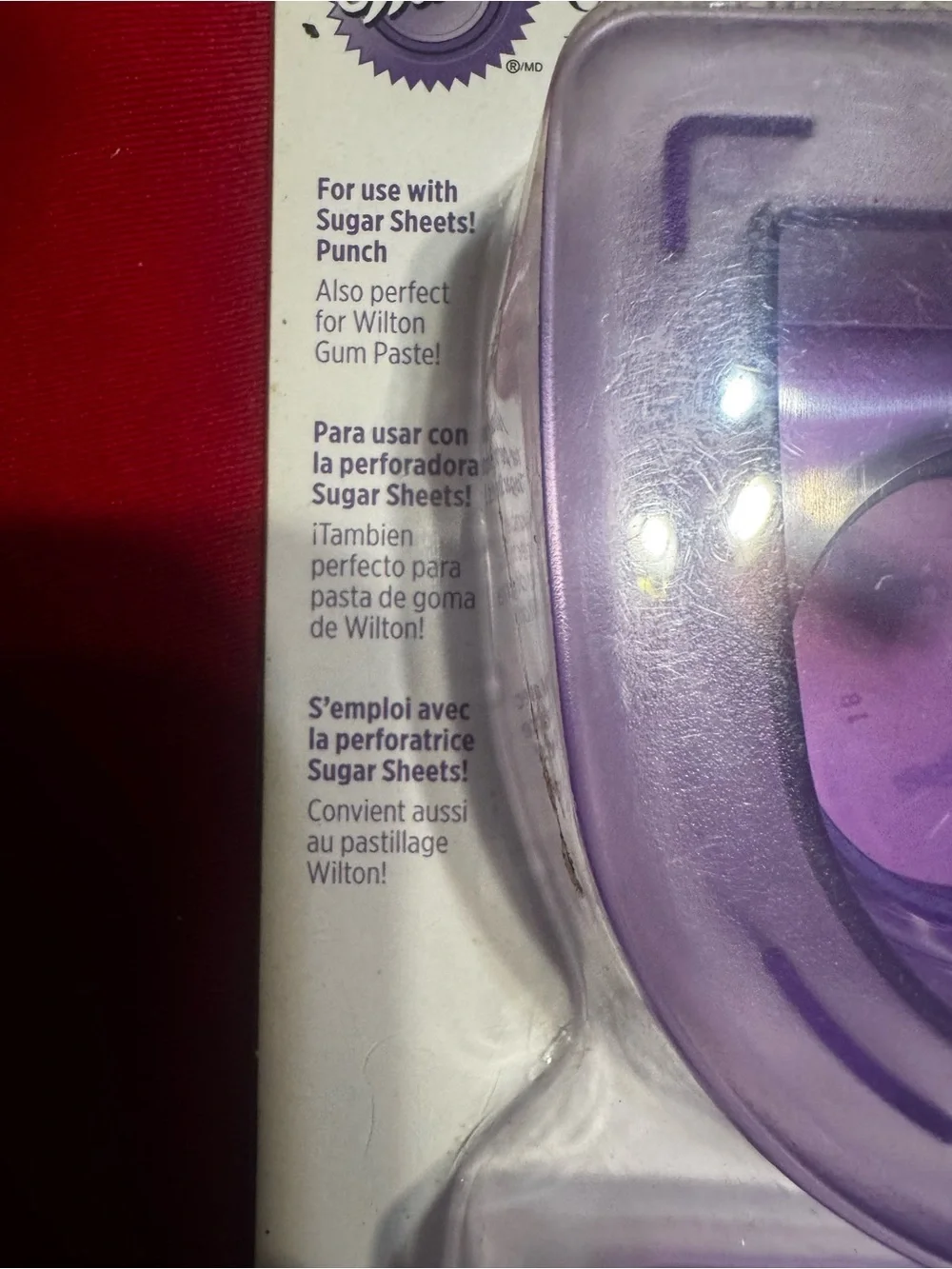 Wilton Sugar Sheet Cutting 3 Pc Insert Set Layered Circles Cake Decorating New